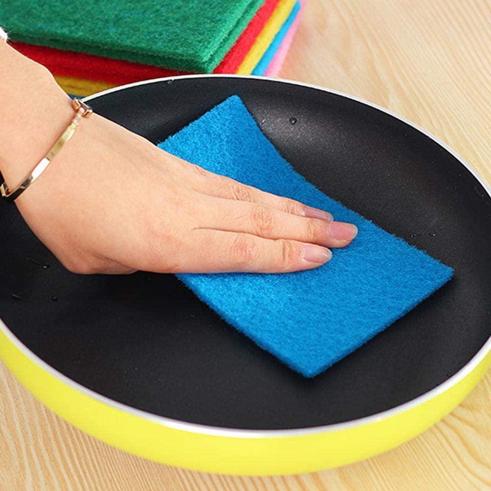 SET 10 MIẾNG RỬA CHÉN BỌT BIỂN NHIỀU MÀU ( 15x10 cm )
