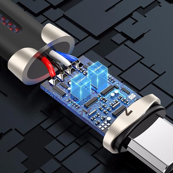 Cáp Sạc Nhanh Lightning/Type-C/Micro VIVAN BTK-L/BTK-M/BTK-C 1m cho iOS/Android