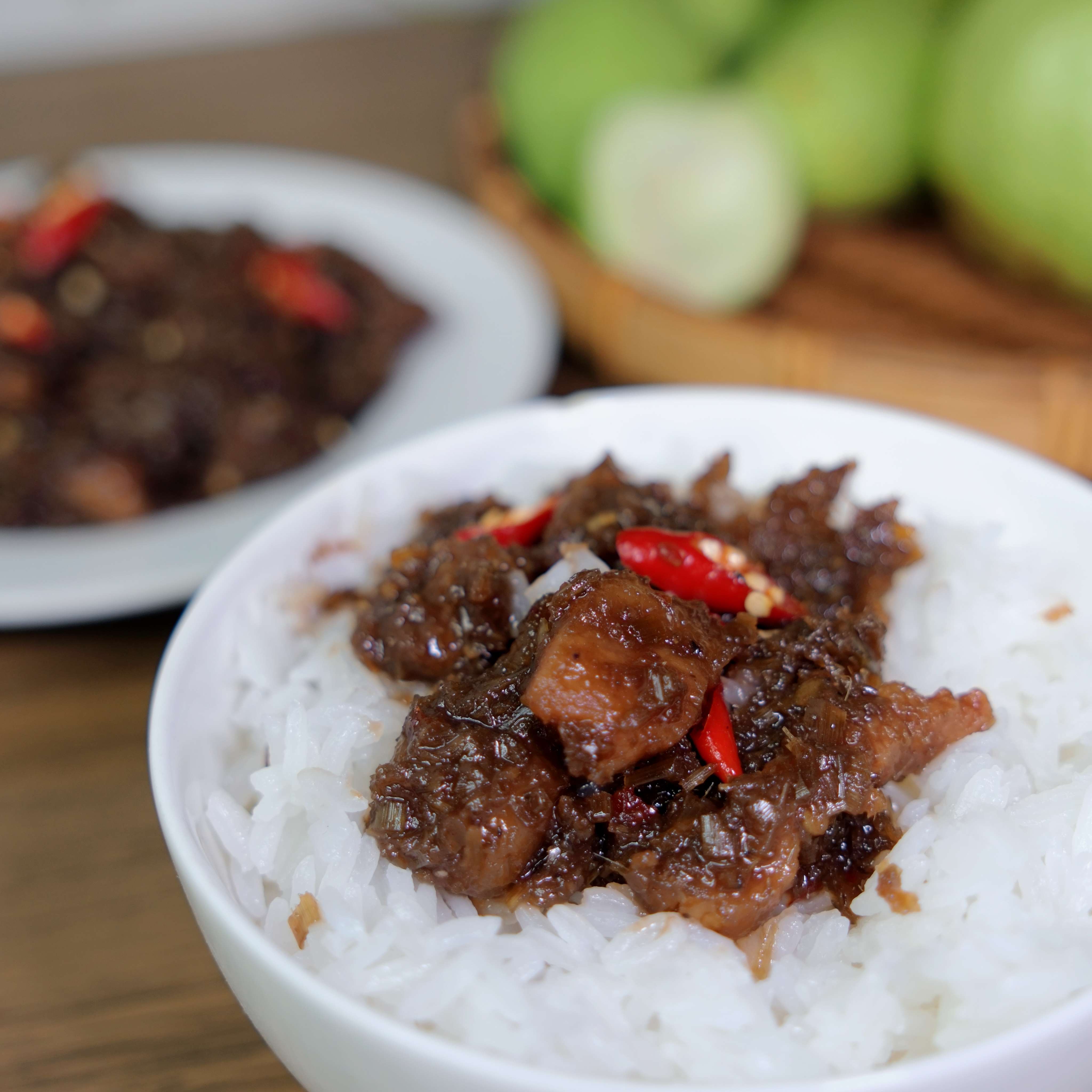 MẮM RUỐC XÀO TÉP MỠ