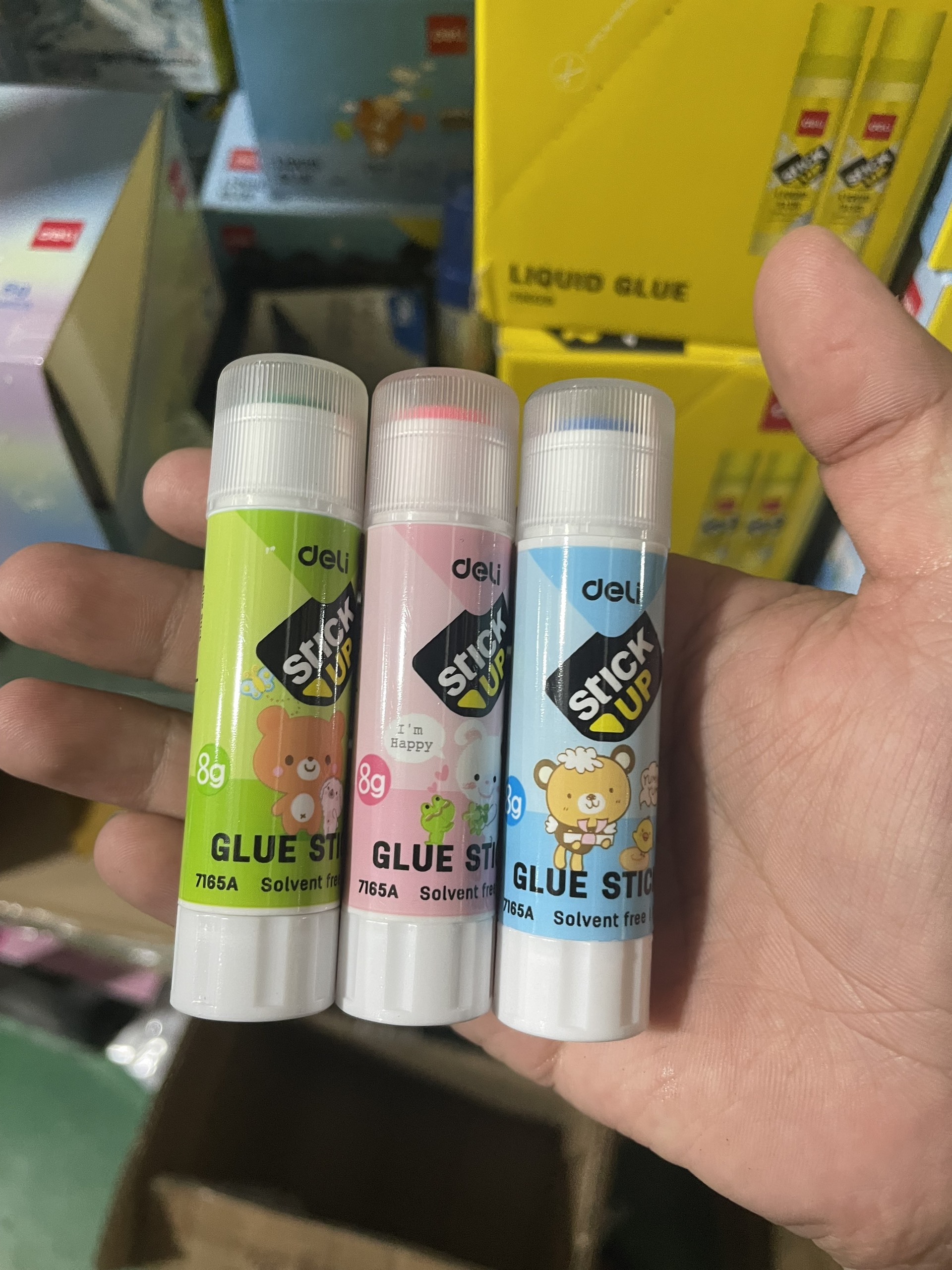 Hồ khô màu 8g deli - 7165a