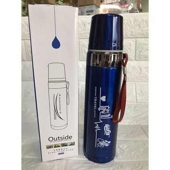 Bình giữ nhiệt Outside 800ml-bình giữ nhiệt inox cao cấp-bình đựng nước nóng