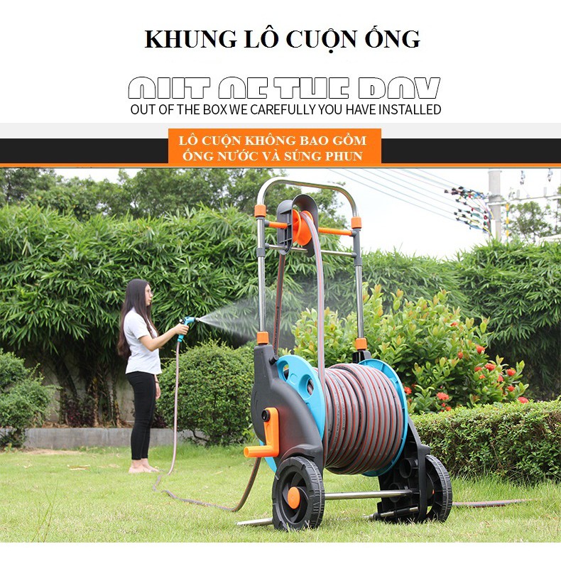 khung rulo cuộn dây nước dây cao áp dây điện