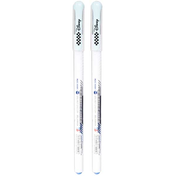 Vỉ 2 bút gel thiên long disney cars gel-030/ca - mực xanh