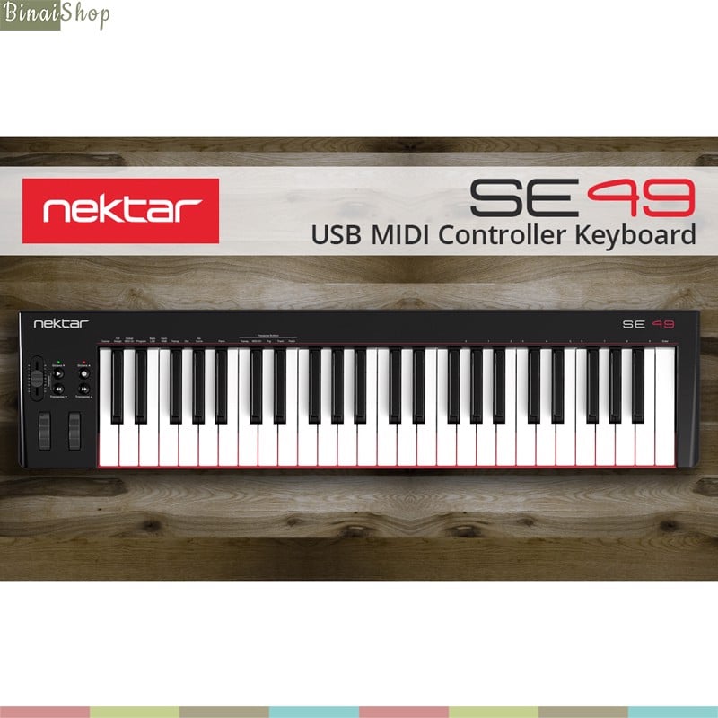 Nektar SE49 - Đàn MIDI Keyboard Controller Chơi Nhạc 49 Phím