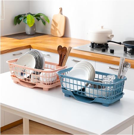 Kệ Úp Chén Bát 2 Tầng Inox 304 Chắc Chắn, Giá Úp Chén Bát, Kệ Chắn 2 Tầng Chữ S Có Khay Hứng Nước Tiện Lợi.