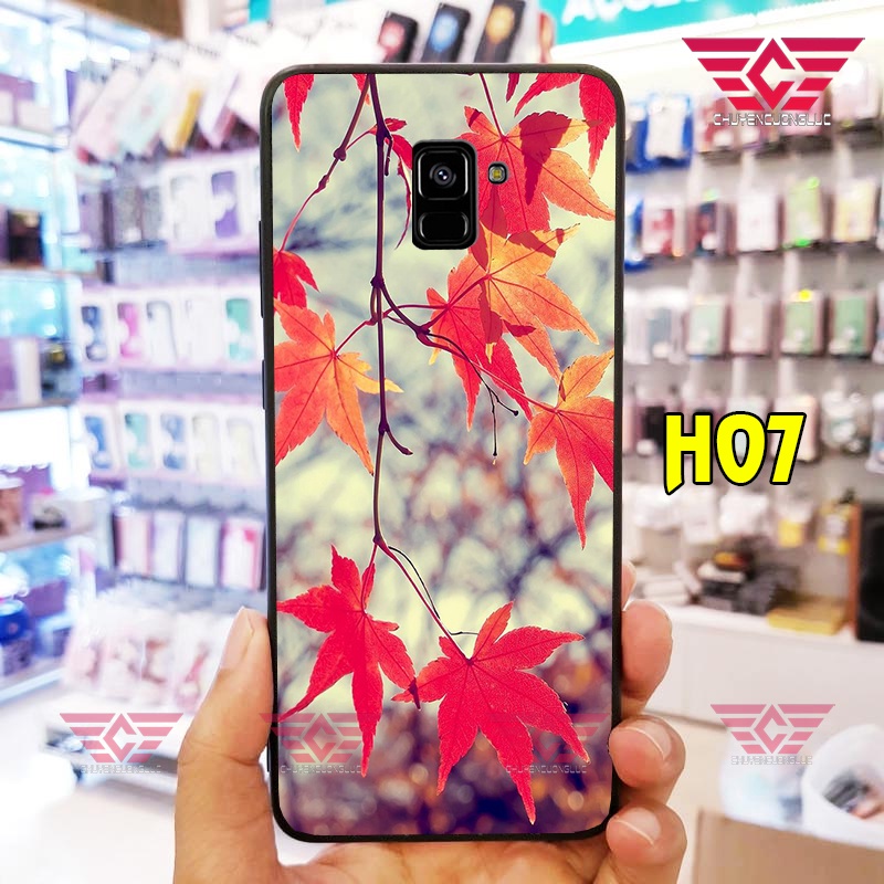 Ốp lưng samung J6, J6 PLUS, A6, A6 PLUS, A8, A8 PLUS hoa lá 2022 cực đẹp