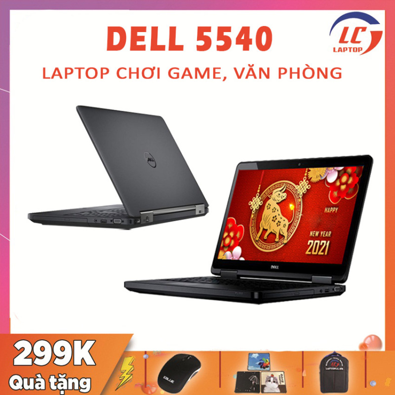 Dell Latitude 5540 Chơi Game Giá Rẻ, i5-4210U, VGA Intel HD 4400, Màn 15.6 inch HD, Laptop Gaming