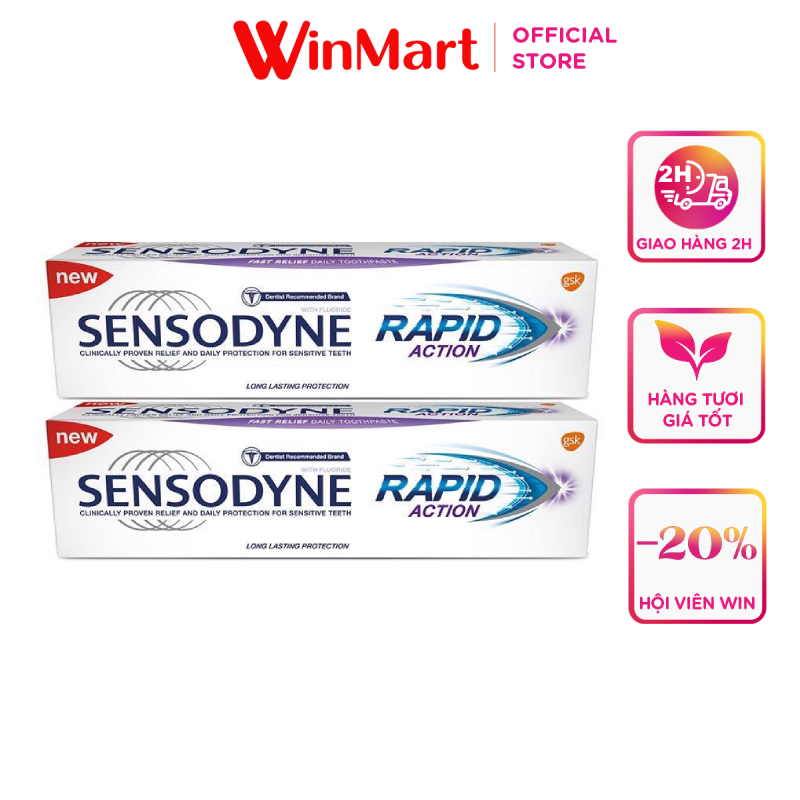 [Siêu thị WinMart] -Kem đánh răng Sensodyne bảo vệ răng ê buốt sáng răng 100g