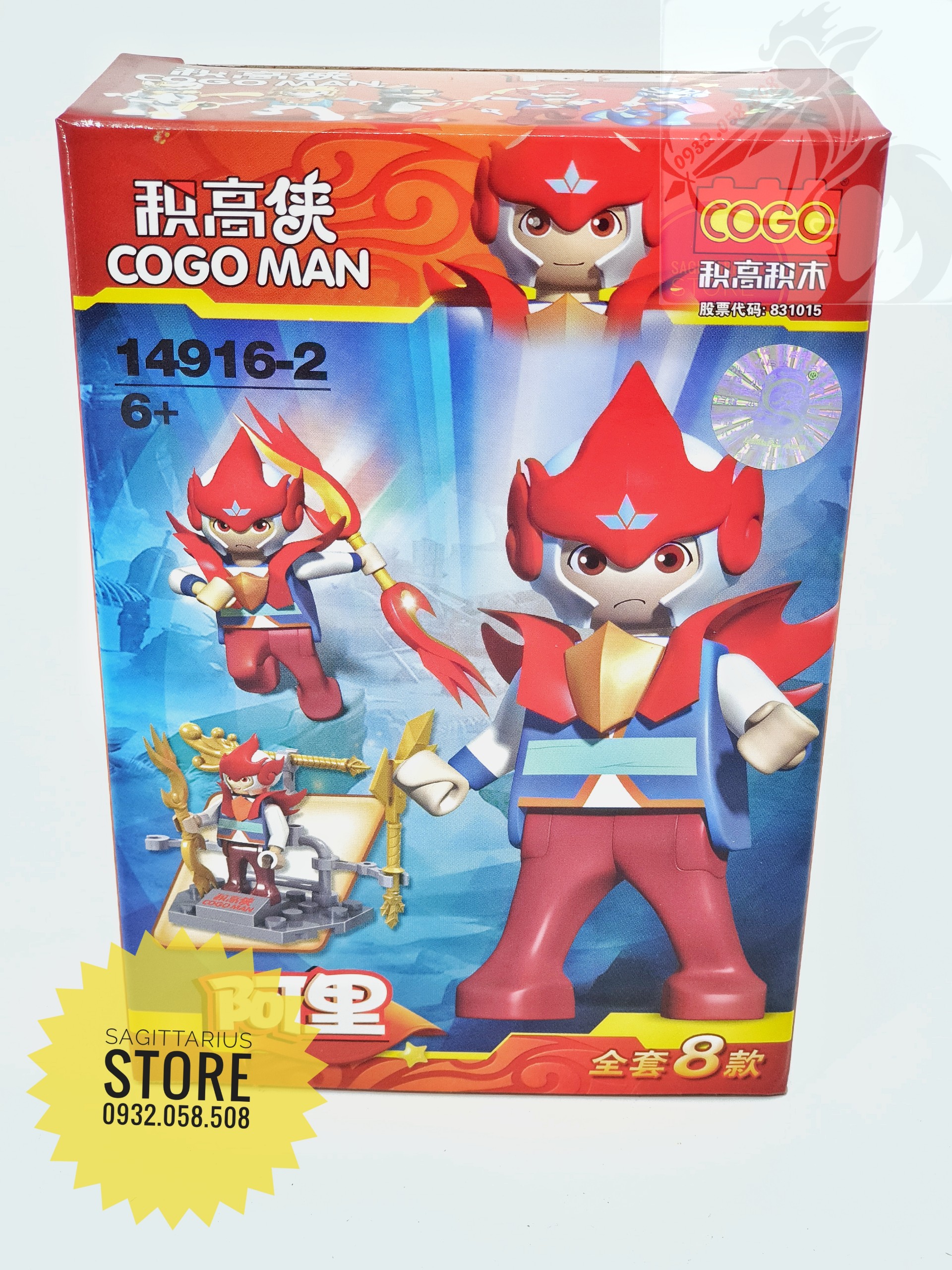 [HCM]Bộ 4 Minifigures Các Siêu Anh Hùng COGOMAN ( Đủ mẫu - Hàng Có Sẵn )