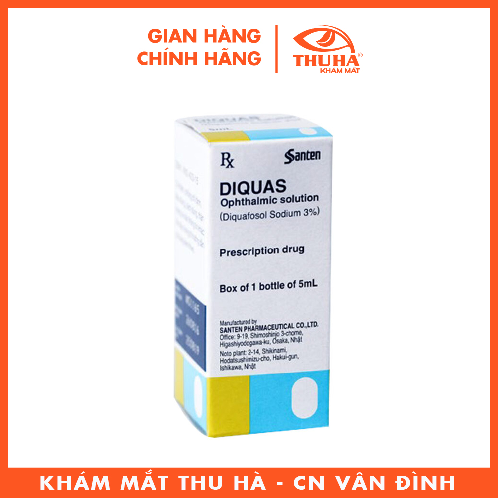 Dung dịch nhỏ mắt DIQUAS - Nhật Bản