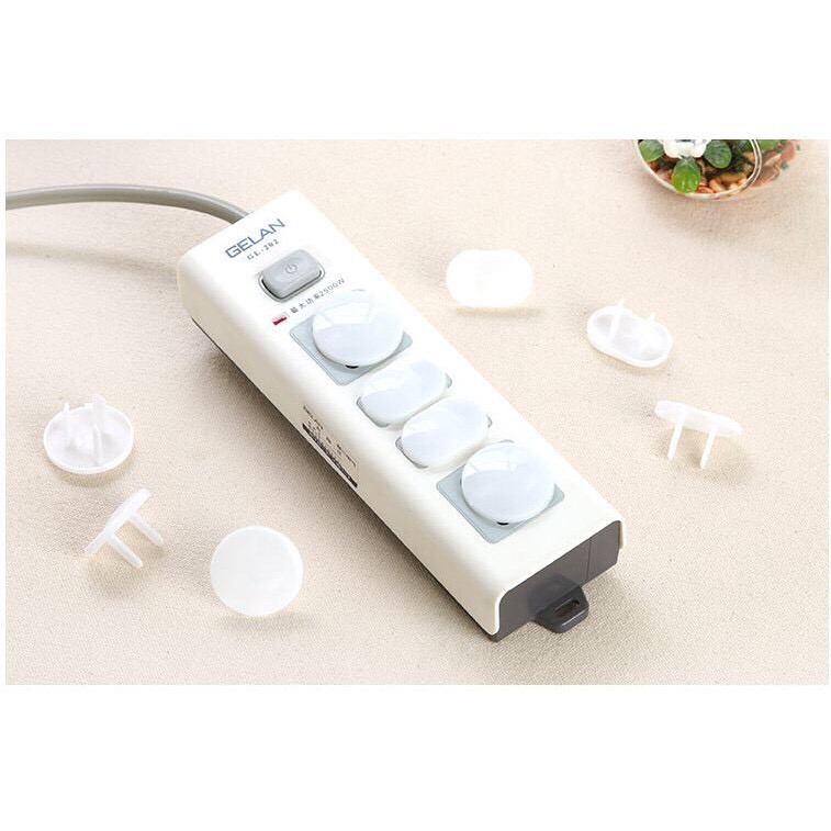 Combo 10 nút bịt ổ điện nhựa ABS cao cấp
