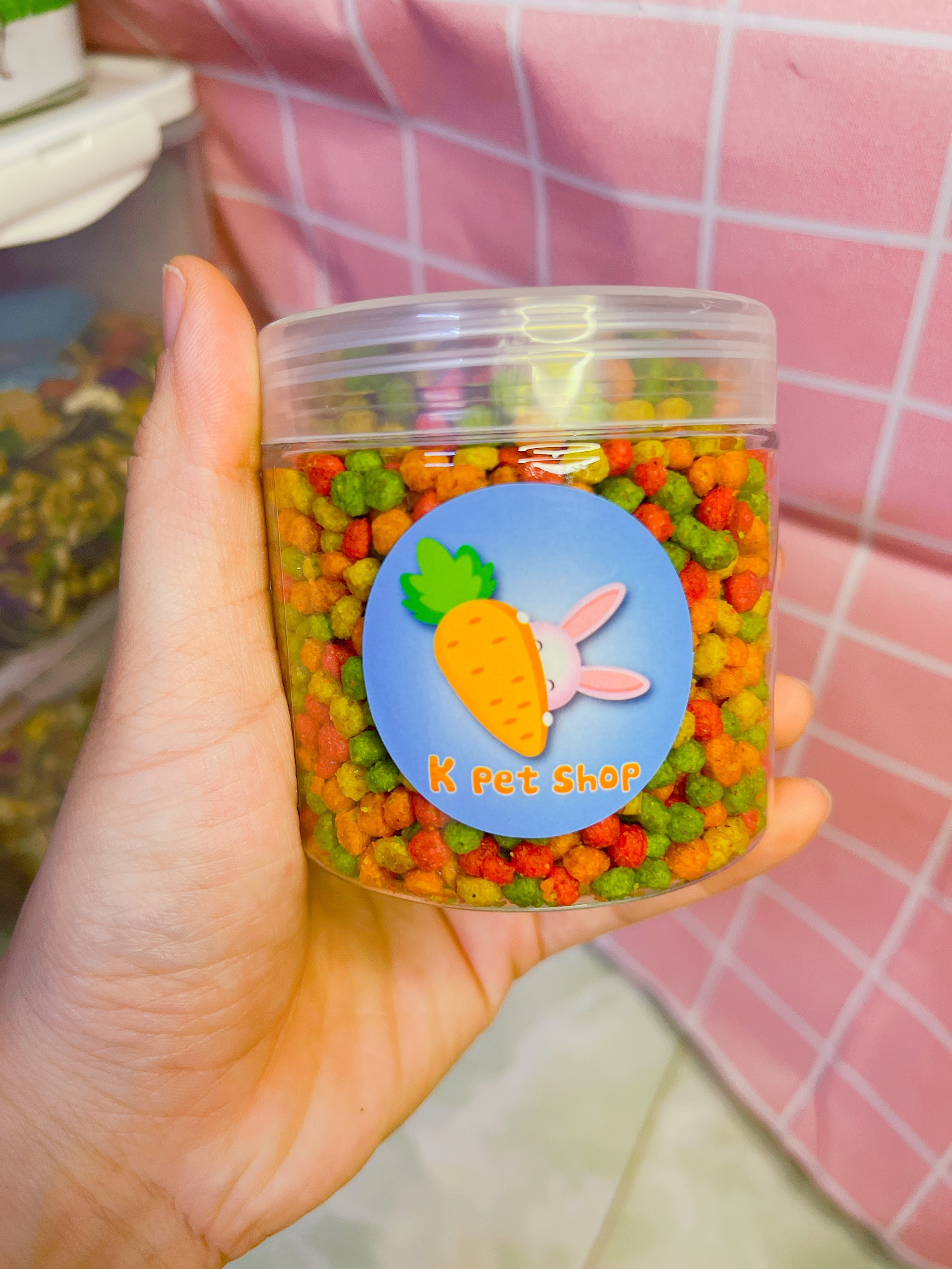 Ăn vặt hũ hamster 🐹 hũ ăn vặt cao cấp 🐹 ăn dặm hamster không chất bảo quản