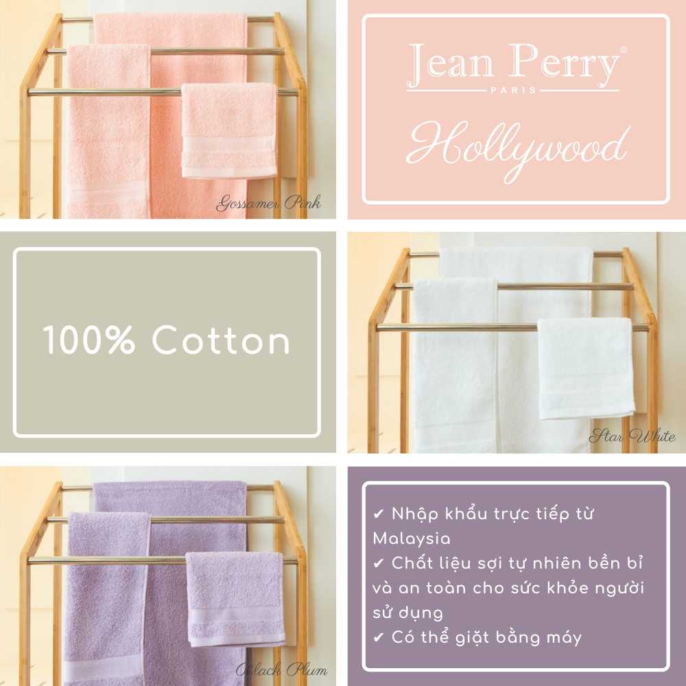 Khăn cotton Jean Perry Hollywood