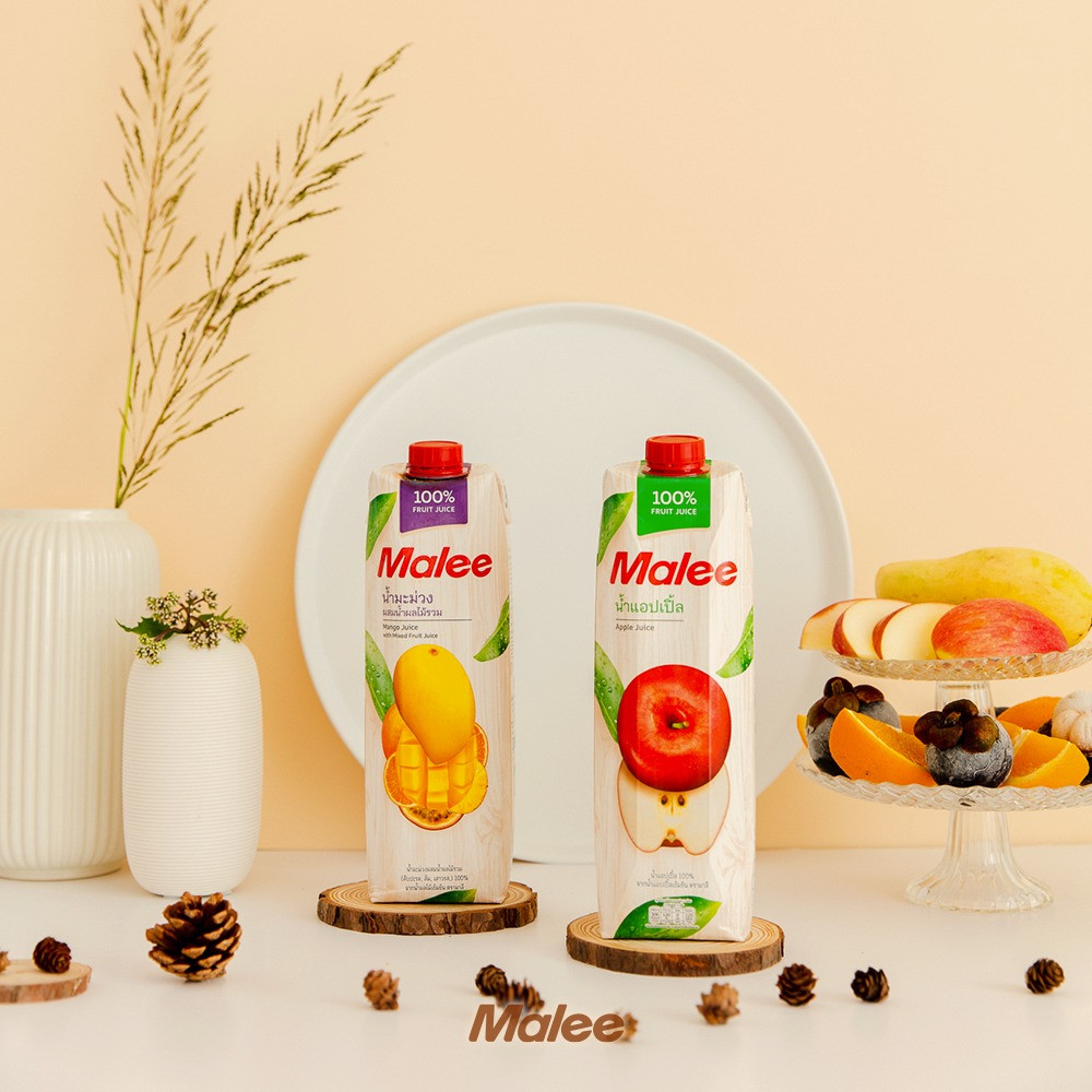 Nước Ép Táo Malee Premium 1L - Nhập Khẩu Thái Lan