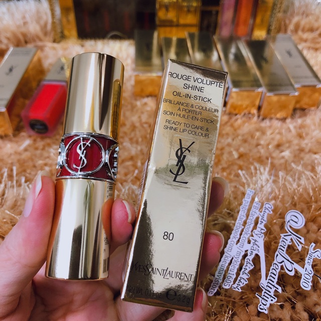 [ BILL BERLIN ] SON YSL 80 VOLUPTE SHINE FULL BOX