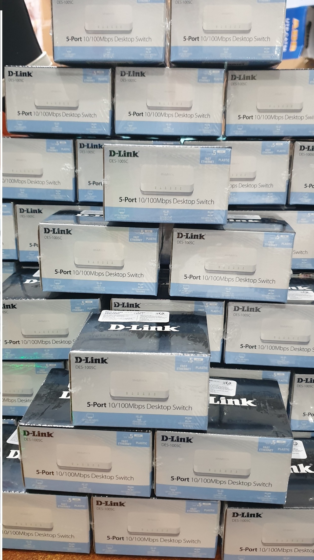 Switch Chia Mạng DLink DES 1005C 5-Port