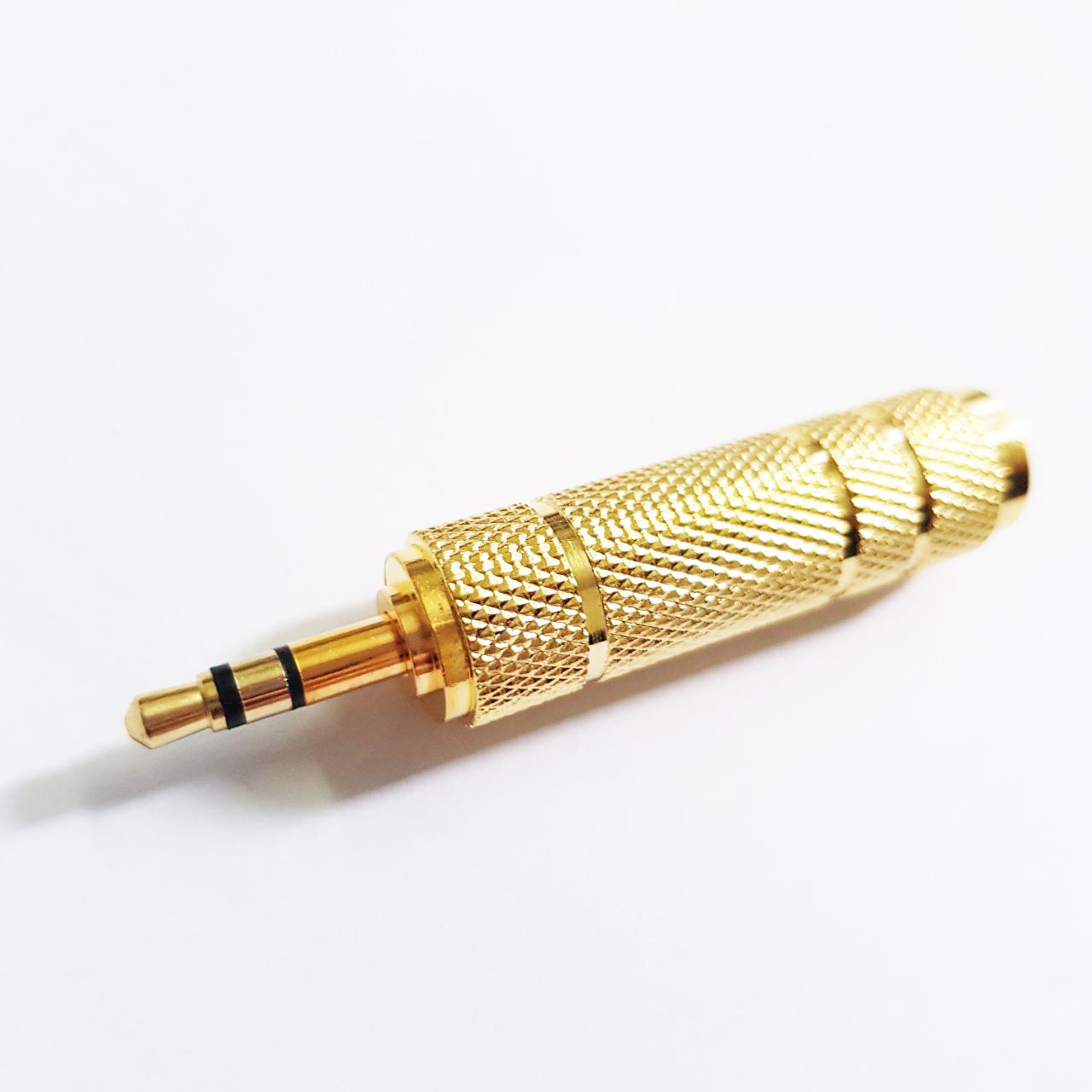 01 Jack chuyển đổi Âm thanh từ 3.5mm ra 6.5mm ( loại tốt )