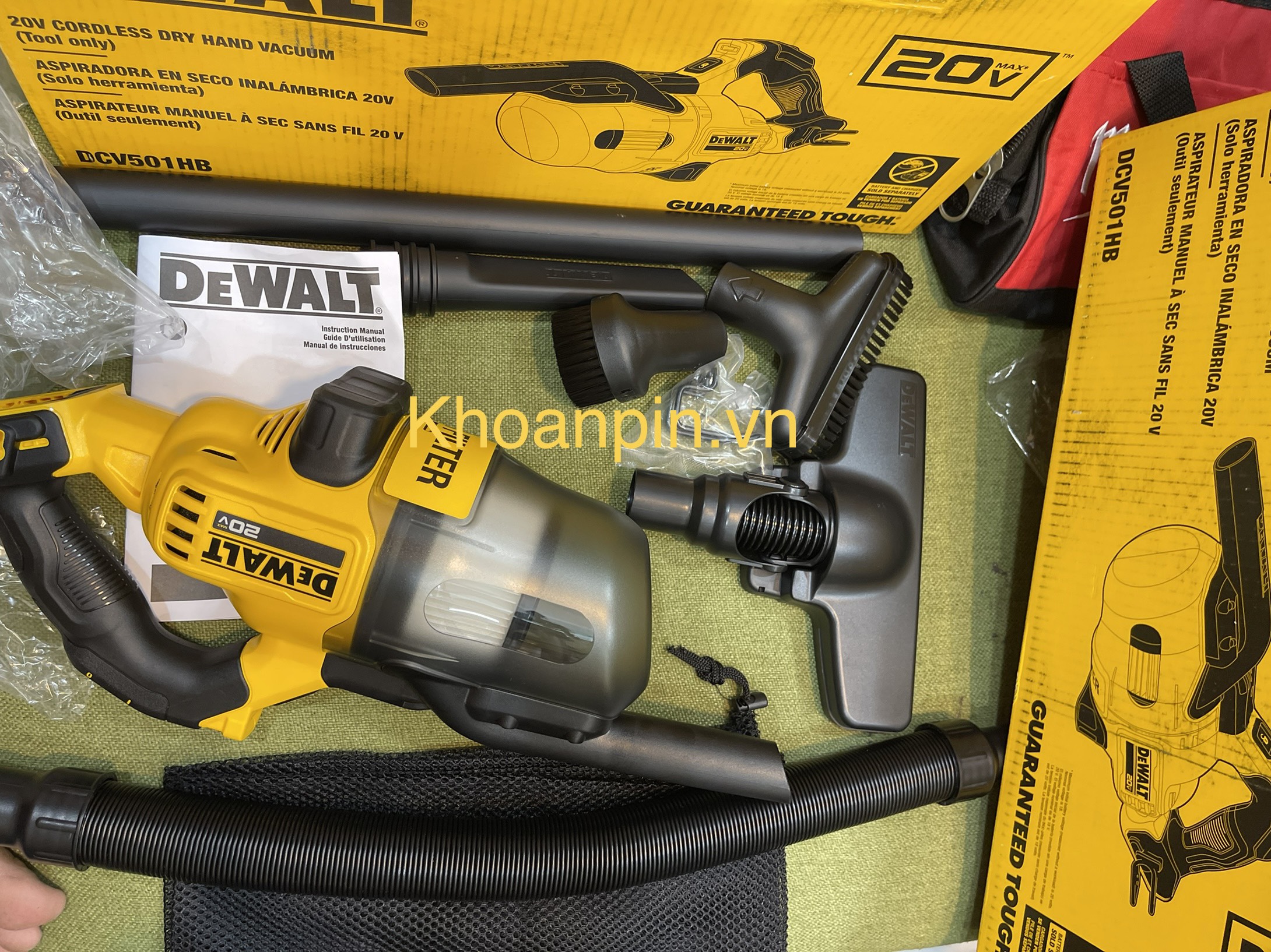 Máy hút bụi Dewalt DCV501HB