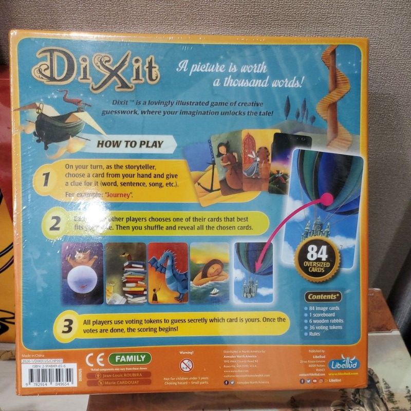 [CAO CẤP] Trò Chơi  BoardGame Boardgame DIXIT Câu Chuyện Mộng Mơ Hay
