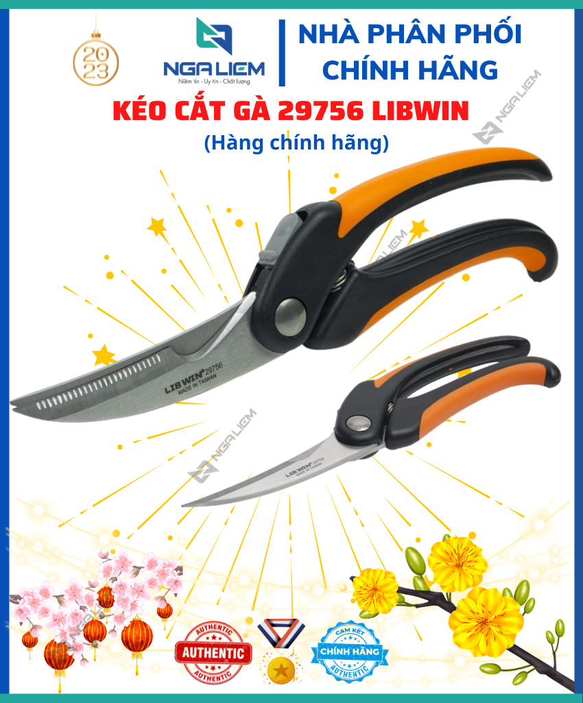 Kéo Cắt Gà 29756 LIBWIN