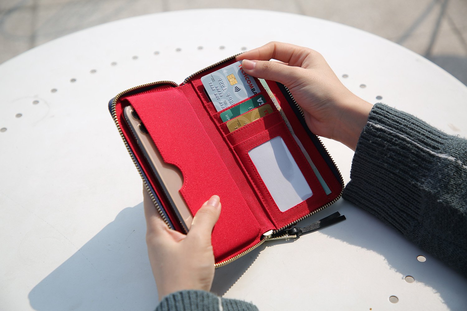 Ví CAMELIA BRAND® The Zipper Wallet (4 colors)