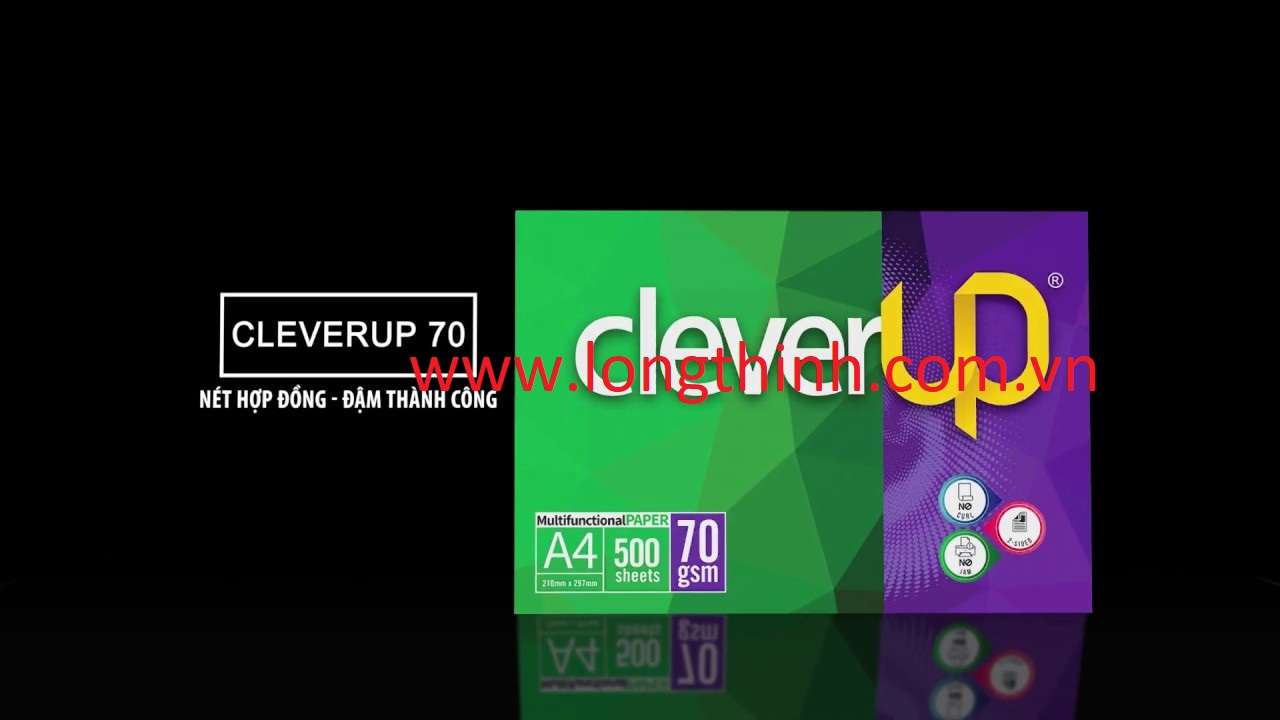 [HCM]Giấy in Clever Up A4 70gsm