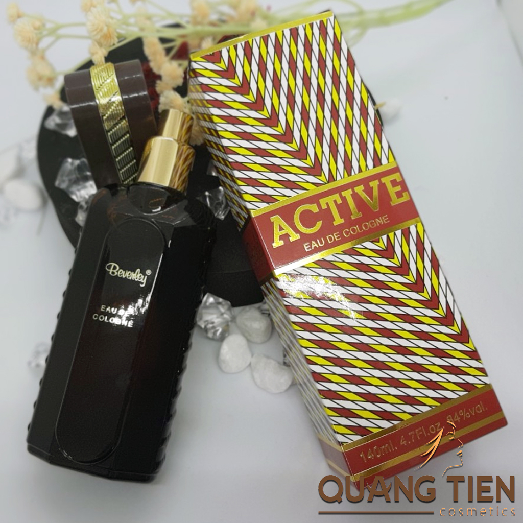 Nước Hoa Nam CO2 Active Beverley Eau De Cologne (hương phấn cổ điển, dành cho các quý ông thanh lịch, lưu hương 4 - 6 giờ)