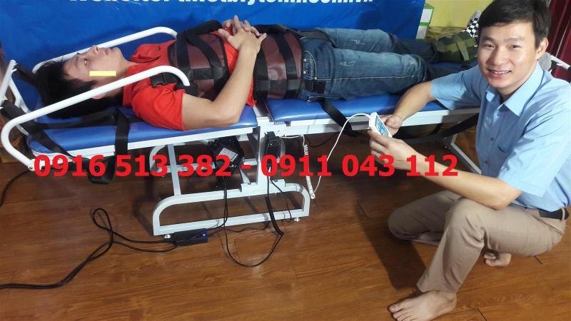 Giường kéo giãn và nắn chỉnh cột sống lưng bằng điện