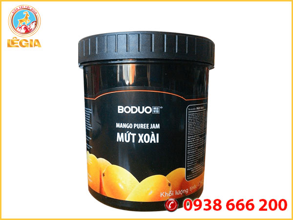 Mứt boduo xoài 1.3kg - boduo mango puree jam
