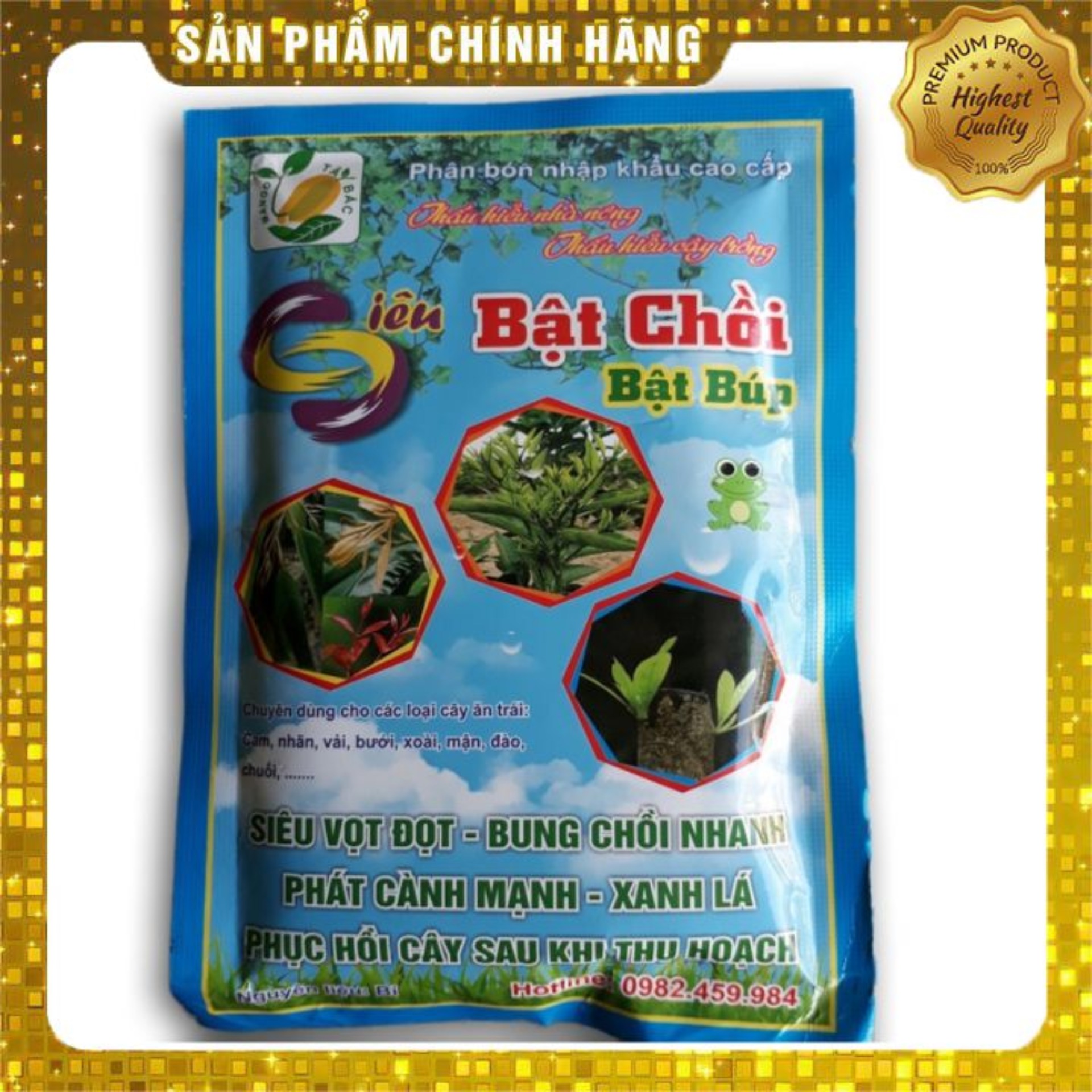 Phân bón lá Siêu Bật Chồi, Siêu Bật Búp Mango (1kg) giúp bung chồi, siêu đọt, tăng sức đề kháng sau thu hoạch