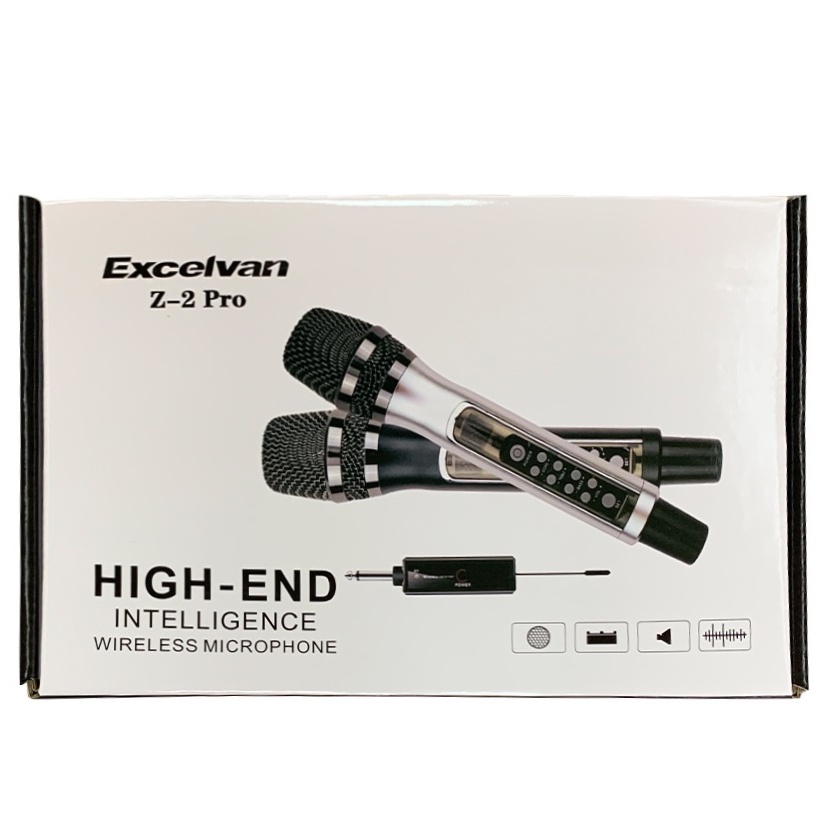 Micro Karaoke Không Dây Excelvan Z2 Pro - Chính Hãng Excelvan