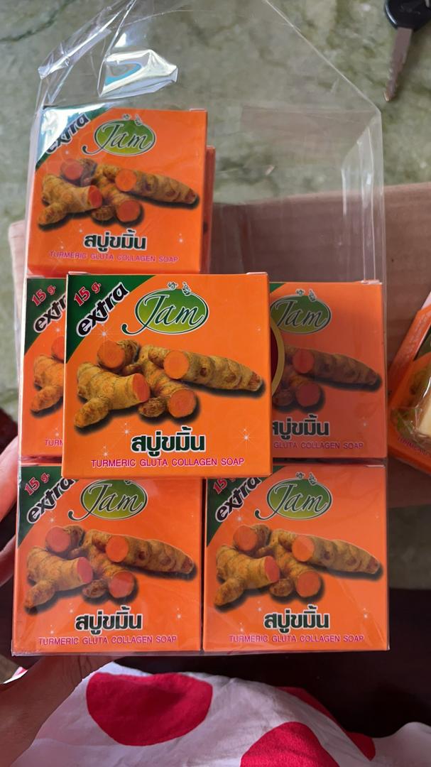 Xà phòng Nghệ Thái Lan (LỐC 12 CỤC)