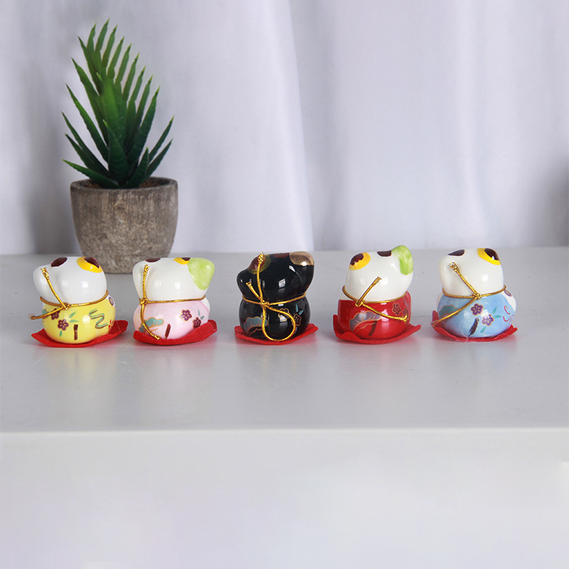 Bộ 5 Chú Mèo Thần Tài May Mắn