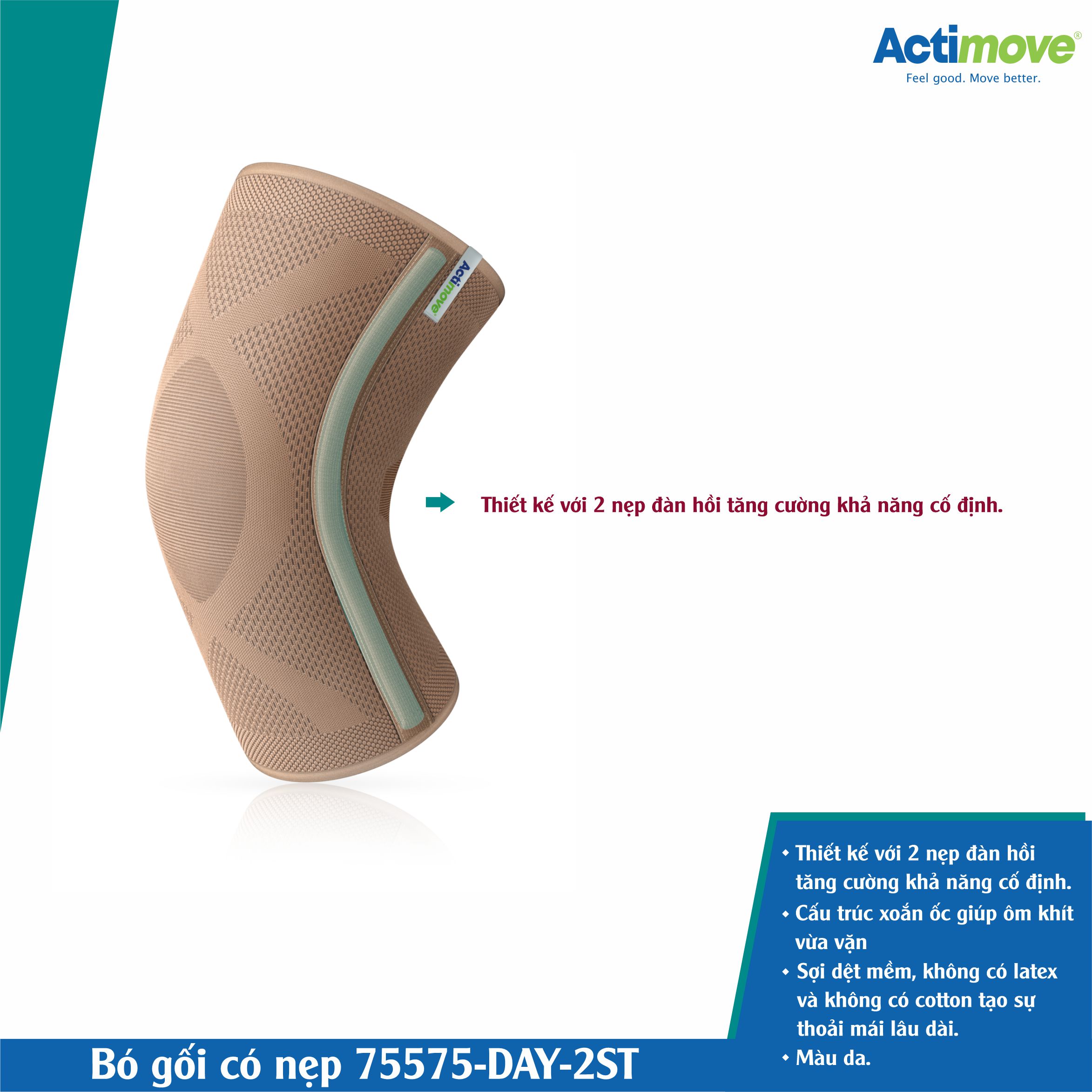Bó gối có nẹp 75575-DAY-2ST Actimove Knee Support