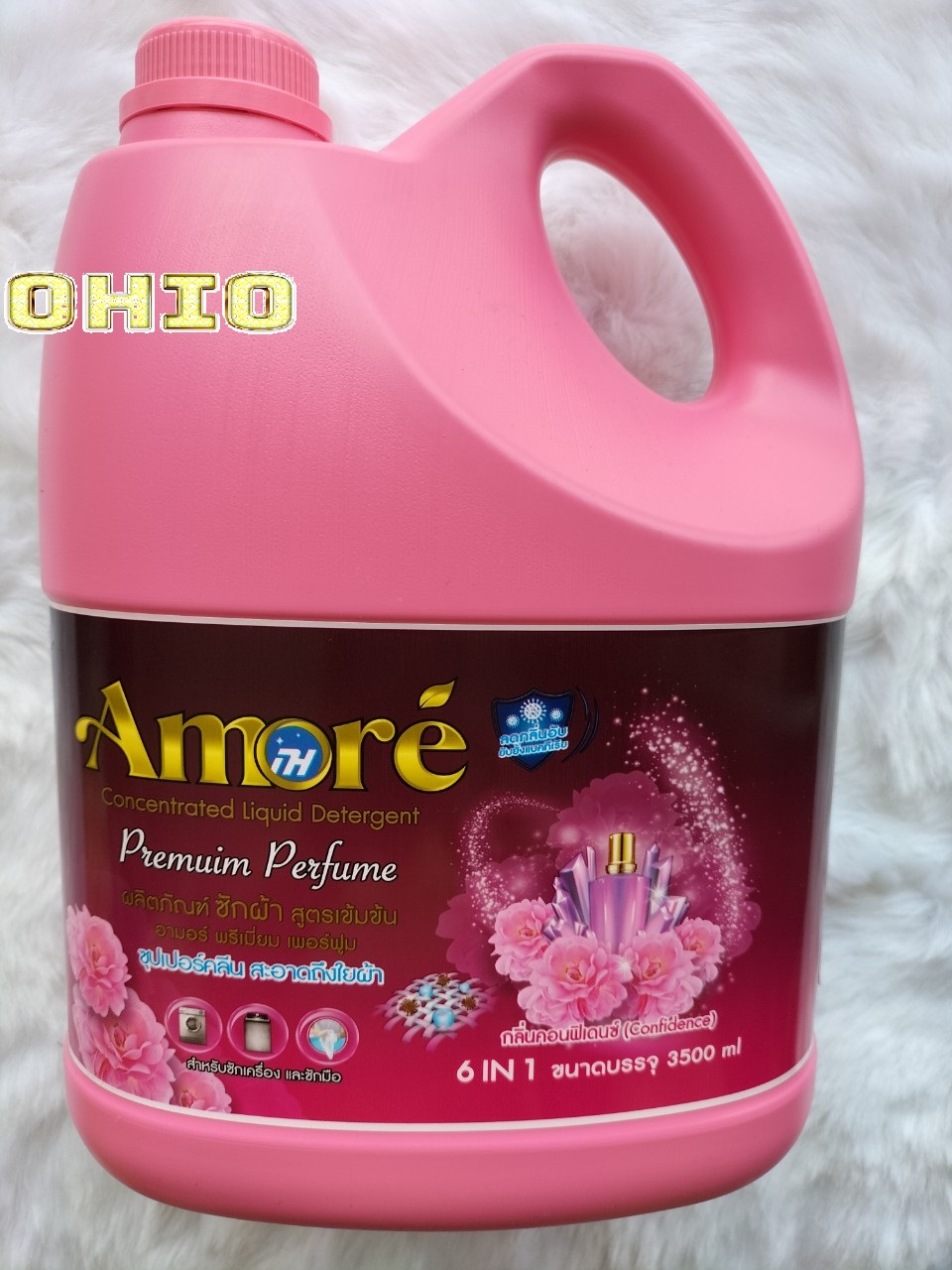 Nước giặt xã 6 in 1 Amore Thái lan