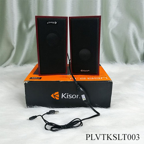 Bộ hai loa máy tính 2.0 kisonli t-003