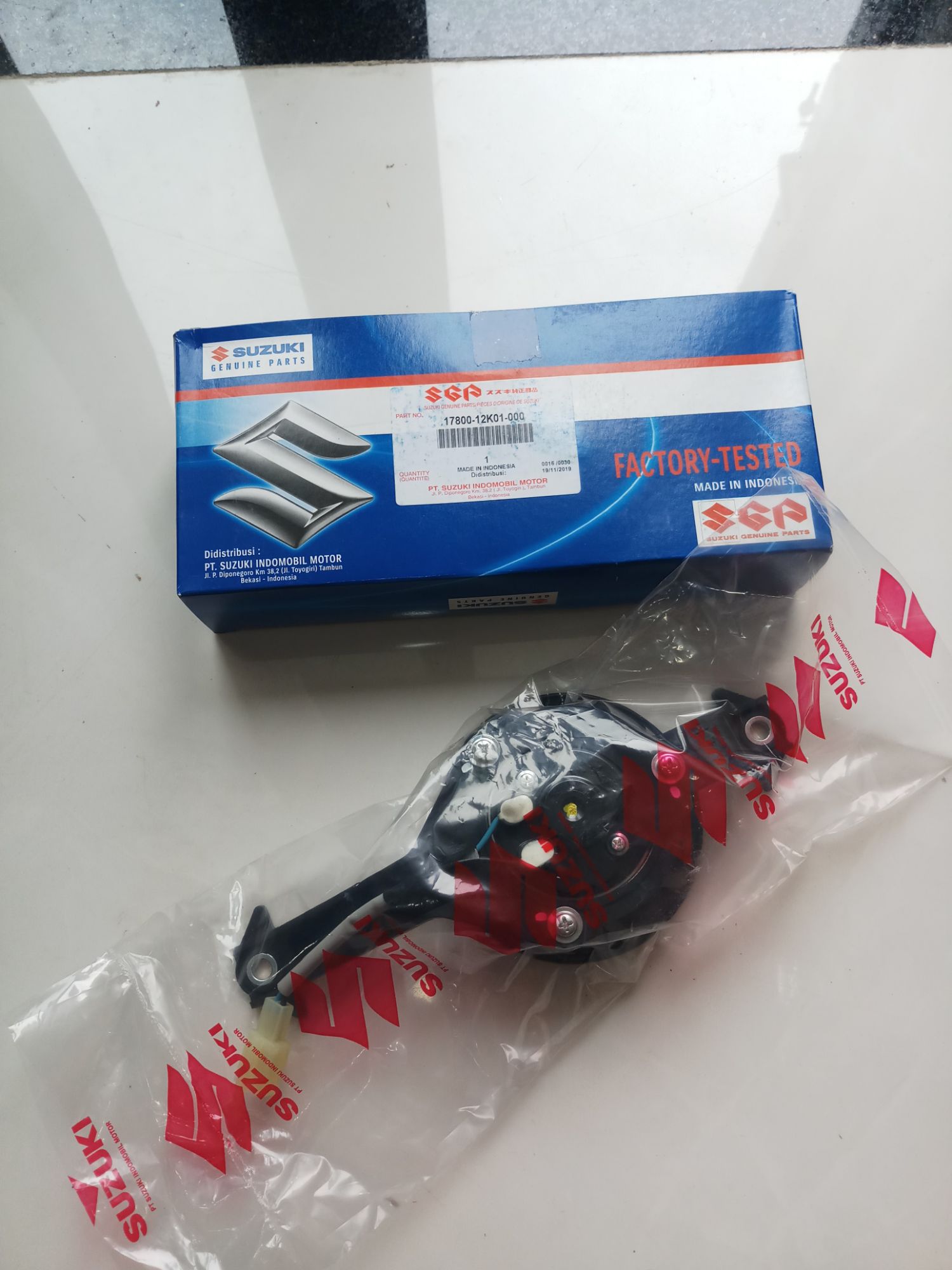 Quạt két nước Satria Fi