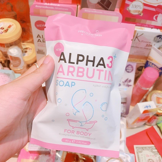 Xà phòng tắm trắng da Alpha Arbutin