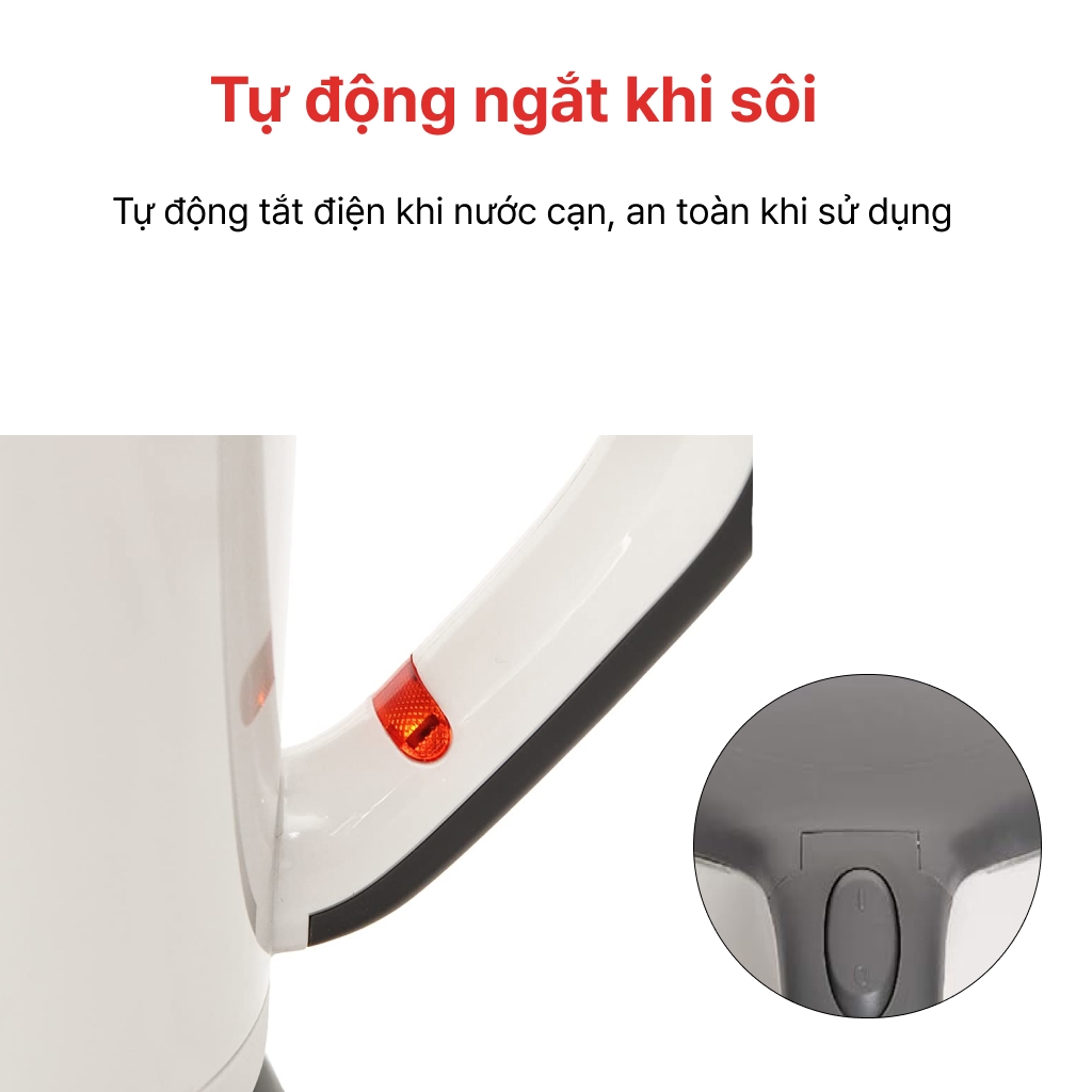 ẤM ĐUN SIÊU TỐC 1.7L HAPPYCOOK, HEK-17WF
