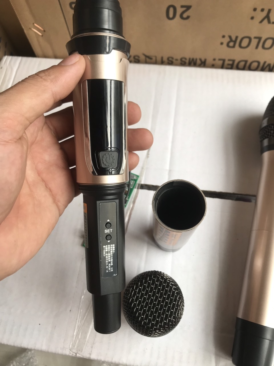 Micro bo cho loa kéo MS48