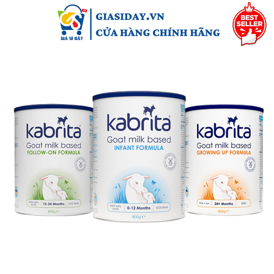 (Expiry Date 2027) Dutch Kabrita Goat Milk No. 1,2,3 - Formula Milk Powder 800g