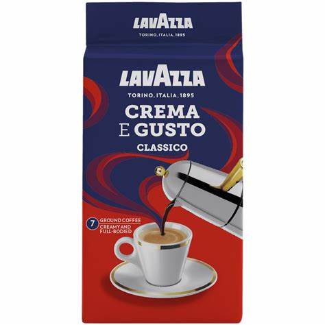 CÀ PHÊ BỘT CREMA E GUSTO CLASSICO LAVAZZA 250G