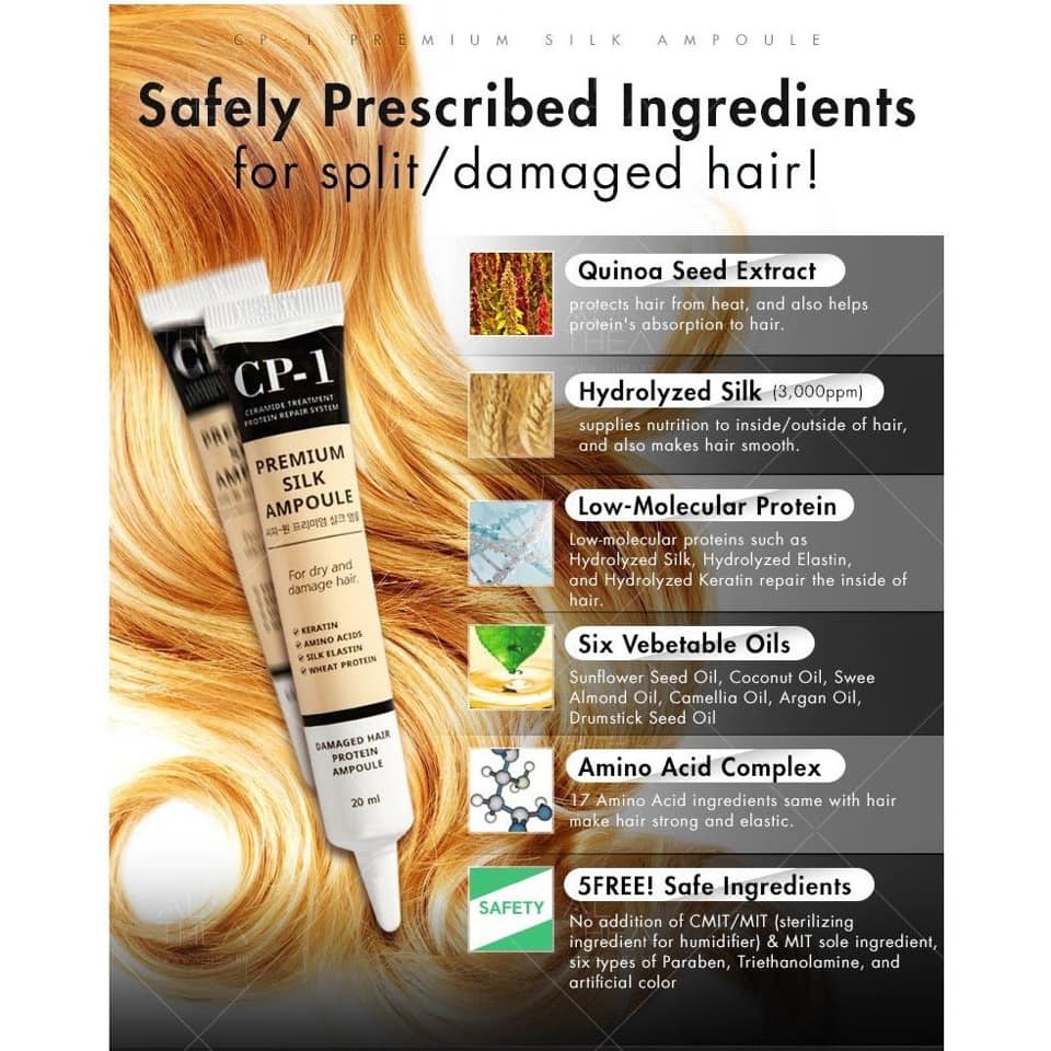Huyết thanh dưỡng tóc CP-1 Premium Silk Ampoule 150ml