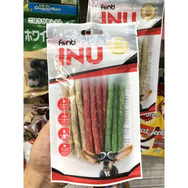 Xương gặm sạch răng cho chó Inu Munchy
