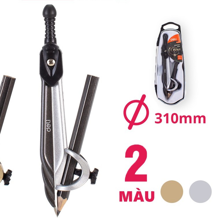 -Compa gắn chì Deli mã hàng EG20402