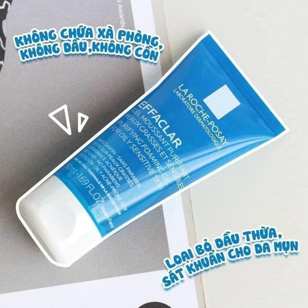 Sữa rửa mặt La roche Posay 50ml