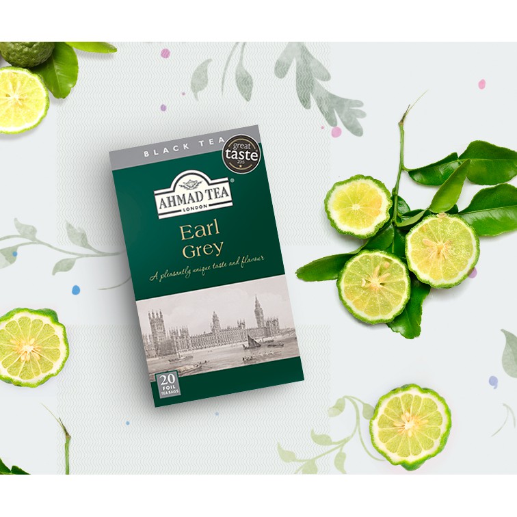 TRÀ BÁ TƯỚC ANH QUỐC Ahmad Earl Grey Tea