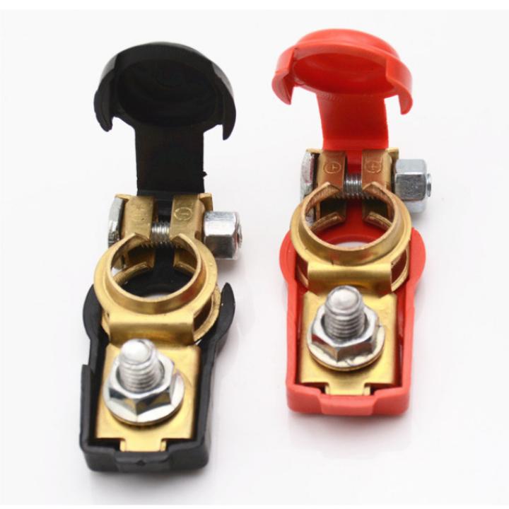 Cặp Đầu kẹp cọc bình ắc quy ô tô xe máy  cọc bình ắc quy 1 đôi - DỤNG CỤ XE HƠI