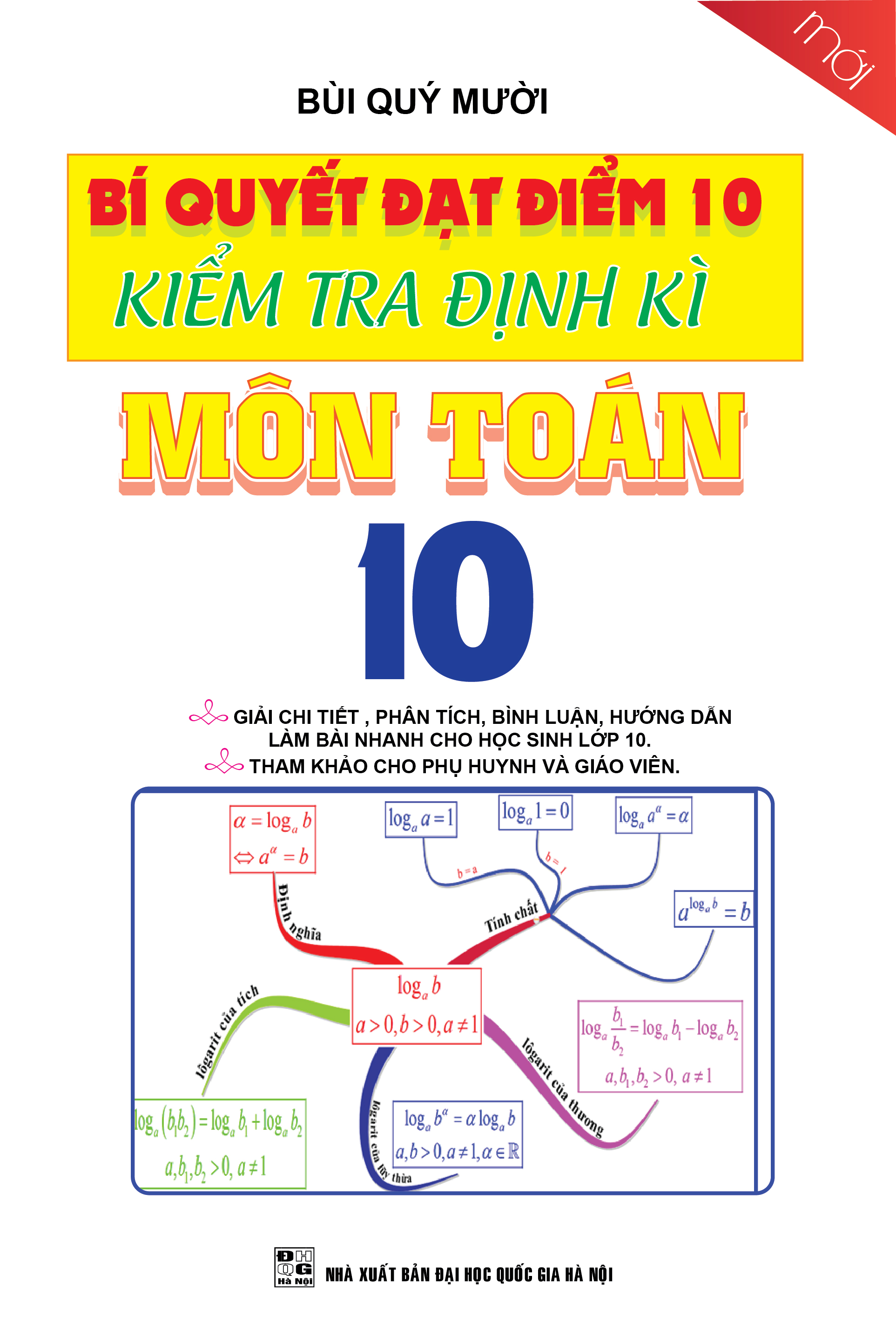 Fahasa - toán 10 - bí quyết đạt điểm 10 kiểm tra định kì