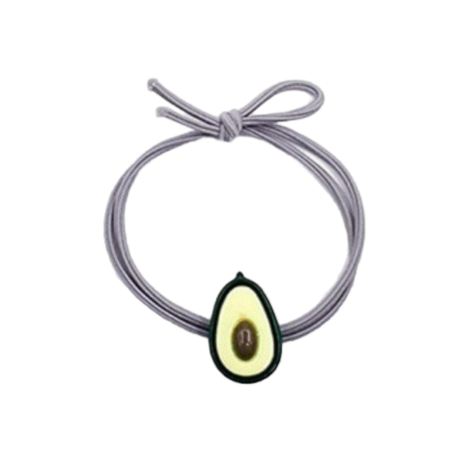 Plum butter hair ties